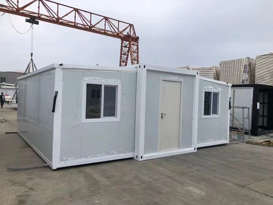 Mobiel wonen Flat Pack Container Huis voor draagbaar wonen in 20 voet container