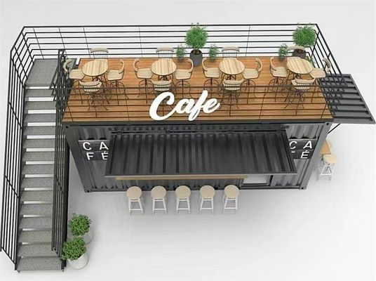 Draagbare gewijzigde koffiewinkel voor werkplaats mobiel wooncontainerhuis
