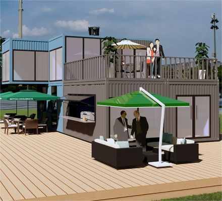 Draagbare gewijzigde koffiewinkel voor werkplaats mobiel wooncontainerhuis