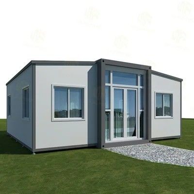 Moderne prefab uitbreidbare woning 3 in 1 staal slaapkamer Containerhuis