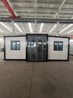 Moderne prefab uitbreidbare woning 3 in 1 staal slaapkamer Containerhuis