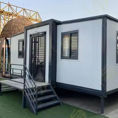 Log uitbreidbaar container huis met een goede hoeveelheid voor slaapkamer