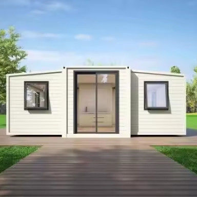 Log uitbreidbaar container huis met een goede hoeveelheid voor slaapkamer
