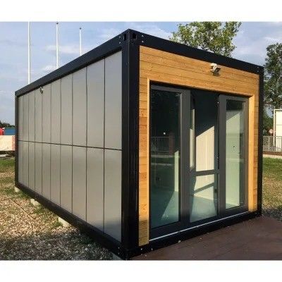 Fat Pack Container House Een draagbare en luxe oplossing met stalen frame