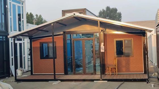 Multifunktioneel wonen met gemonteerd fat pack container huis