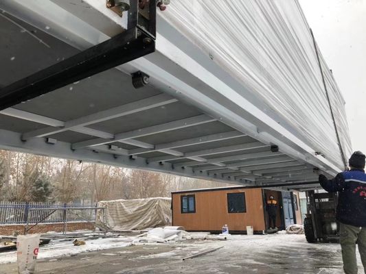 Multifunktioneel wonen met gemonteerd fat pack container huis