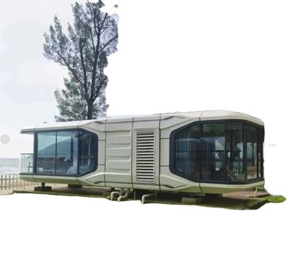 Moderne eenvoud Gebruiksvriendelijkheid Voordeel Luxe Ruimtecapsule Prefabricated Modular Home