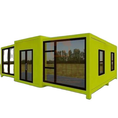 Comfortabele woonruimte 20ft 40ft staal frame container huis met afneembare ontwerp
