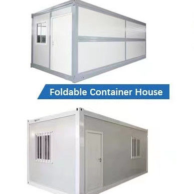 Comfortabele woonruimte 20ft 40ft staal frame container huis met afneembare ontwerp