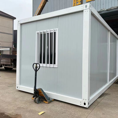 Comfortabele woonruimte 20ft 40ft staal frame container huis met afneembare ontwerp