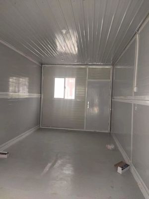 Comfortabele woonruimte 20ft 40ft staal frame container huis met afneembare ontwerp