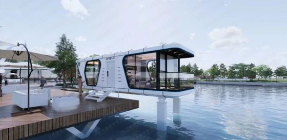 Space Capsule House Luxe Camping Prefab cabine met milieubescherming voordeel