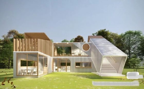 Hotel Draagbaar Modulair Containerhuis voor Contemporary Design Uitbreidbare Woonhuizen