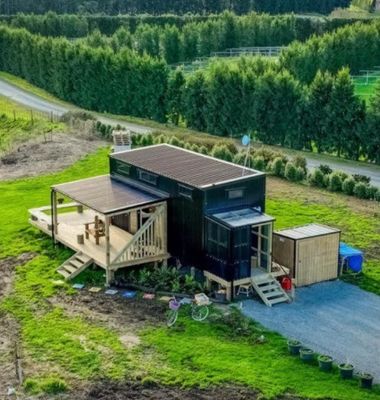 Contemporary Design Stijl Draagbaar Modulair Containerhuis Prefab Folding Woonhuizen