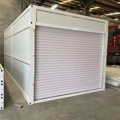 Snel installeer Op maat gemaakte kleine opvouwbare containerhuis met moderne eenvoudige stijl