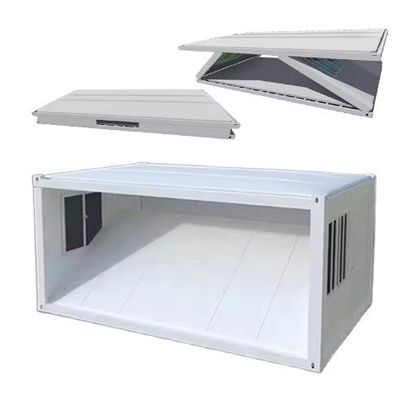 Moderne eenvoudige stijl vouwcontainerhuis voor modern draagbaar containerkantoor