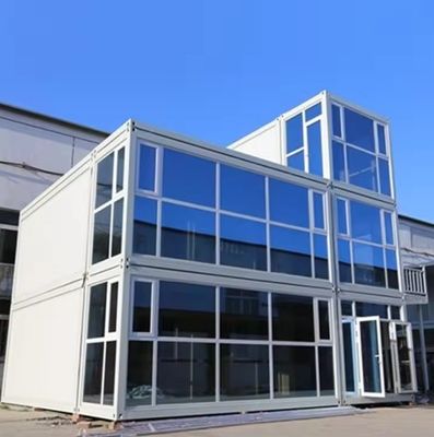 Moderne eenvoudige stijl vouwcontainerhuis voor modern draagbaar containerkantoor