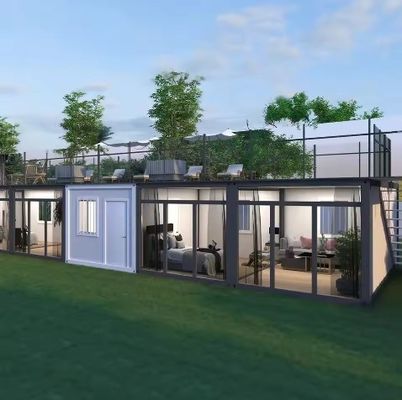 Moderne eenvoudige stijl vouwcontainerhuis voor modern draagbaar containerkantoor