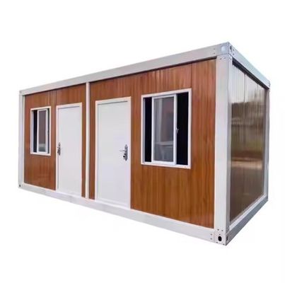 Moderne eenvoudige stijl vouwcontainerhuis voor modern draagbaar containerkantoor