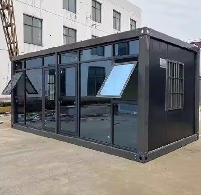 Moderne eenvoudige stijl vouwcontainerhuis voor modern draagbaar containerkantoor