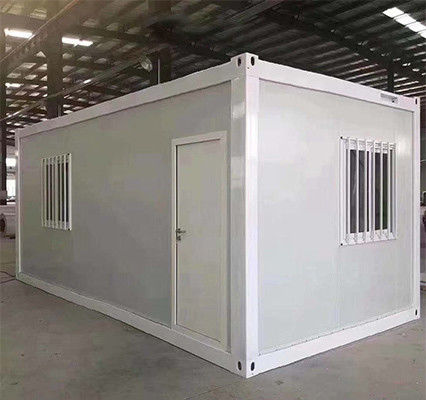 Booth Steel Warehouse Container Kleine woning met PVC-schuifvenster in draagbaar ontwerp