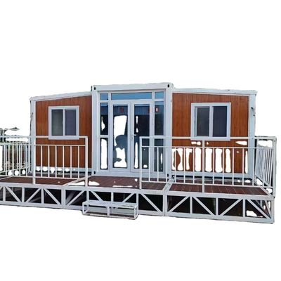 Opvouwbaar 20ft/40ft Container Luxe Mobile Villa 3 slaapkamers Tiny Prefab Home