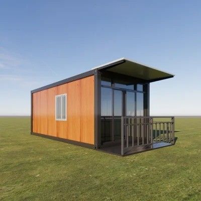 Mobiele woning Container huis met aangepaste opvouwbare uitbreidbare en moderne ontwerp