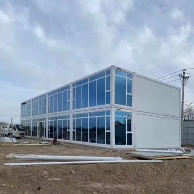Gewijzigde scheepvaartcontainer prefab huis en multifunctionele draagbare container huis