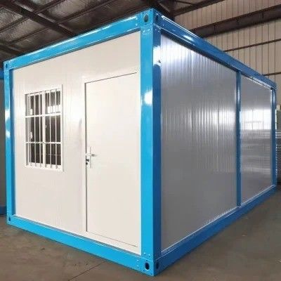 Modern ontwerp staalconstructie container huis voor aangepaste kleur woonhuis prefab