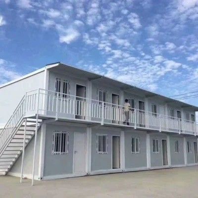 Modern ontwerp staalconstructie container huis voor aangepaste kleur woonhuis prefab