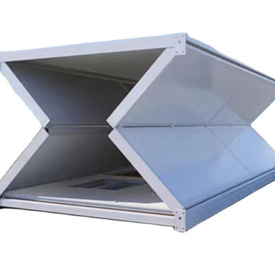 Mobiele woning Containerhuis snel opvouwbaar Flat Pack voorgefabriceerd 20ft 40ft