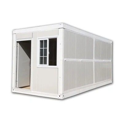 Moderne ontwerp stijl vouwbare mobiele containerhuizen met stalen deuren