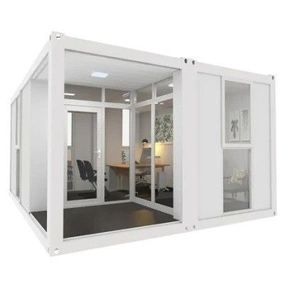 Gepersonaliseerde kleur Flat Pack Container House voor geprefabriceerde Mobile Office Cabin Home