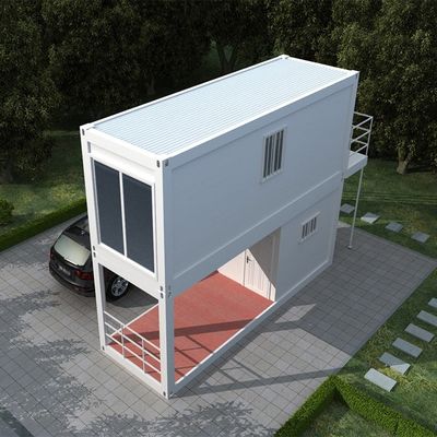 Modulair 40ft Flat Pack Staal Container Villa Huis Met Snel Installatie Voordeel
