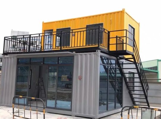 Brandbestendig Rock Wool Sandwich Panel voor Contemporary Design Flat Pack Container