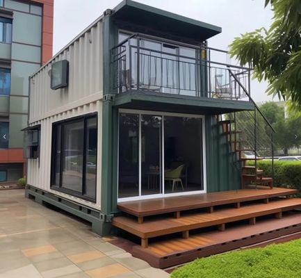 Brandbestendig Rock Wool Sandwich Panel voor Contemporary Design Flat Pack Container