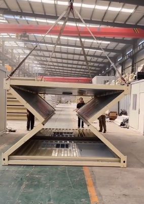 Moderne eenvoudige container thuis klant verzoek ontwerp stijl opvouwbaar kleine opvouwbare verpakking