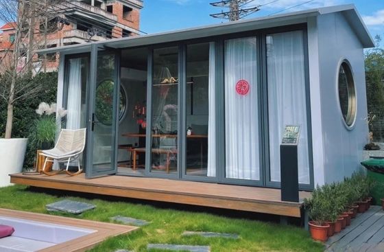 Contemporary Design Draagbare Flat Pack Living Container met aangepaste kleuropties