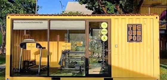 Energie-Sandwich Panel Flat Pack Container Huis voor Duurzaam Leven