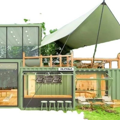 Veilig geïnstalleerd modulair stalen ontwerp aangepast draagbaar plat pakket voor luxe wonen