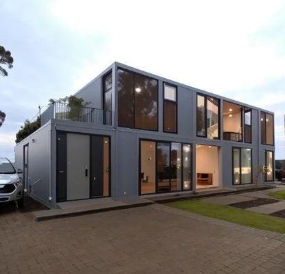 Containerhuis met stalen deur De ultieme draagbare woningoptie