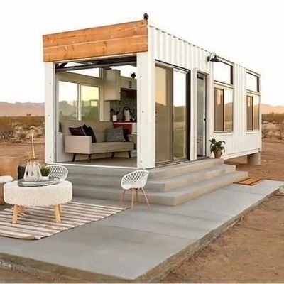 Gepersonaliseerde kleur Vervoerbare flat pack huizen Containerhuis