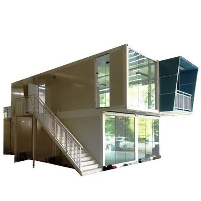 Draagbare flat pack huizen ideaal voor hotel en kantoor Container huis