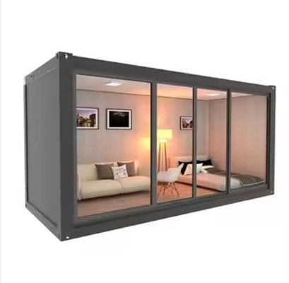 Hedendaags twee lagen flat pack container prefab huis voor 20ft 40ft