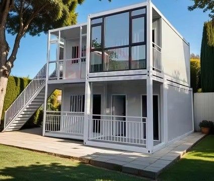Contemporary Design Stijl Staalstructuur Draagbaar Prefab Vouwbaar Containerhuis