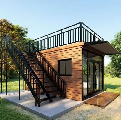 Gepersonaliseerde kleuren Modulaire multi-verdieping prefab huis Containers Huizen Gebouwen