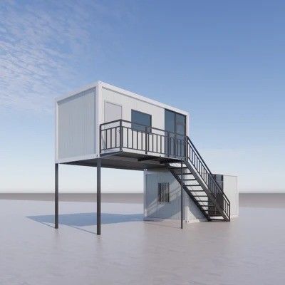 Uitbreidbare woning Vlakpak Container Mobiele woning Containerhuis