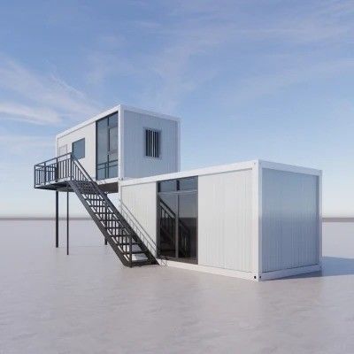 Uitbreidbare woning Vlakpak Container Mobiele woning Containerhuis